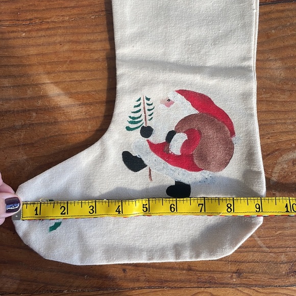 Hand Painted Santa Stocking - Picture 11 of 11